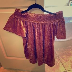 Off the shoulder top